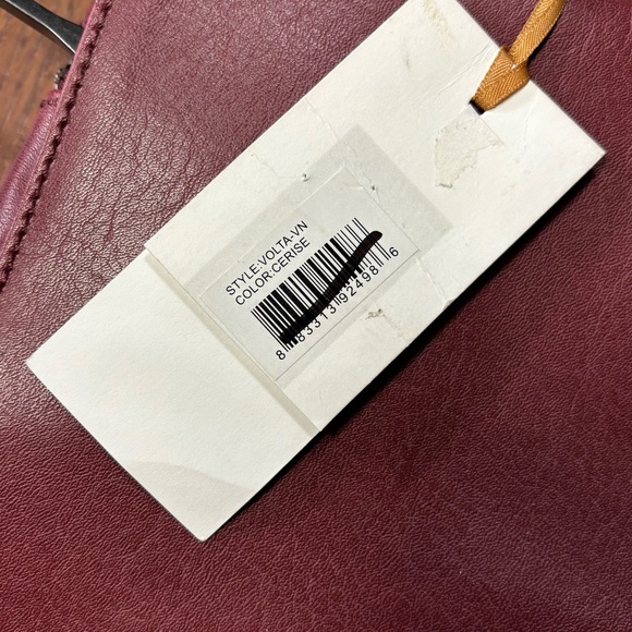 Matt & Nat Women's Burgundy Backpack - Picture 2 of 5